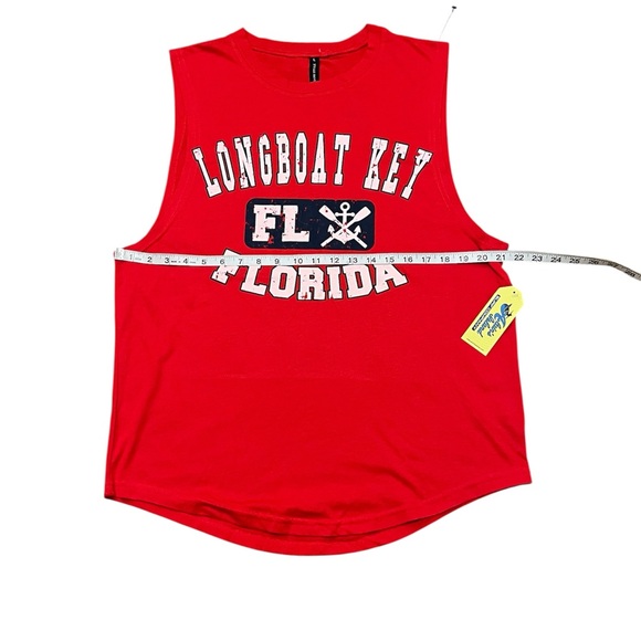 2 -Piece Bundle U S Vintage Men's Red & Blue Sleeveless Tank Top Size: Large - Picture 3 of 9